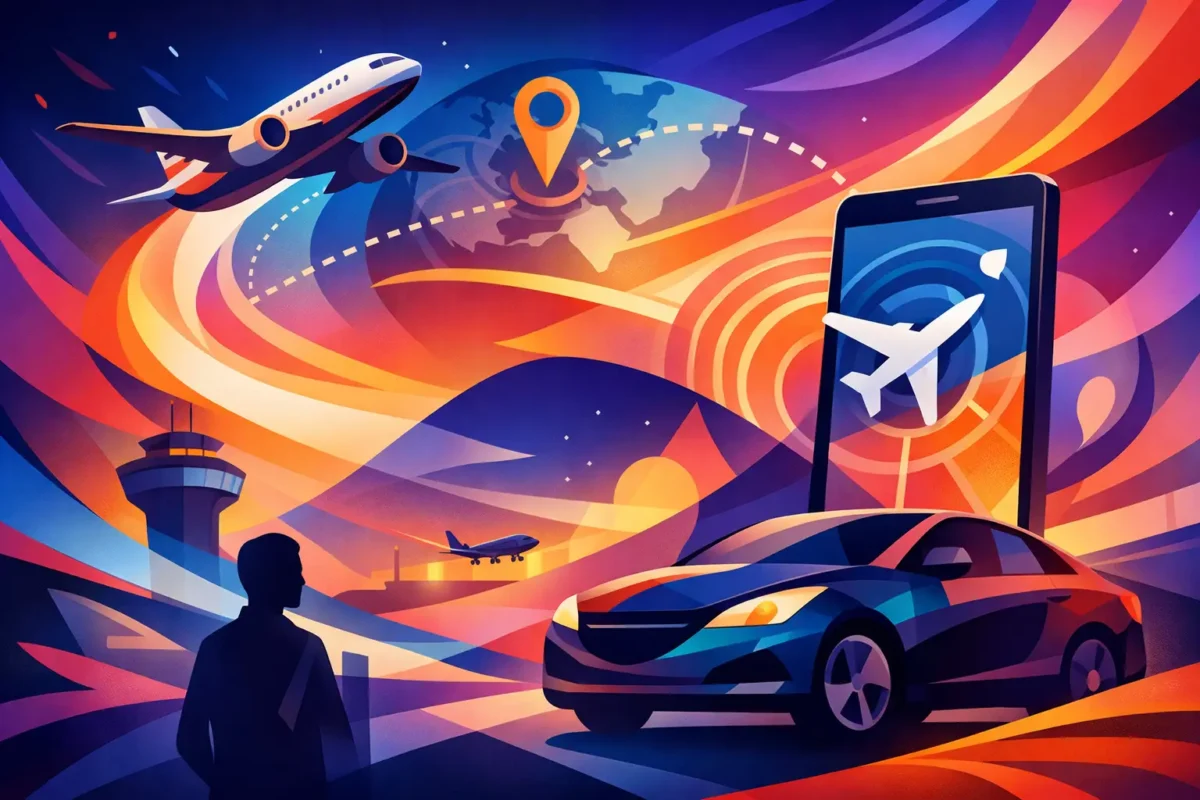 How Flight Tracking Airport Pickup Works